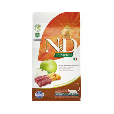 Farmina N&D Cat GF Pumpkin & Venison Adult 1,5кг с олениной, тыквой и яблоком