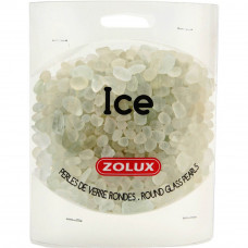 Украшение д/аквариума Zolux "Лед"белый цвет