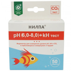 Аква-меню индикатор для измерения уровня ph, kh и co2 в воде