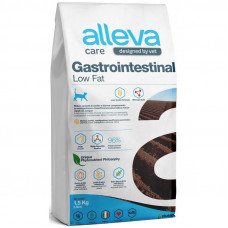 ALLEVA CARE CAT GASTROINTESTINAL LOW FAT 1,5кг ДЛЯ ВЗРОСЛЫХ КОШЕК ПРИ ЗАБОЛЕВАНИЯХ ЖКТ С НИЗКИМ СОДЕРЖАНИЕМ ЖИРОВ