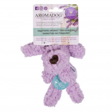 AROMADOG Calm для собак  Собачка без наполнителя 35 см с пищалкой, сиреневый