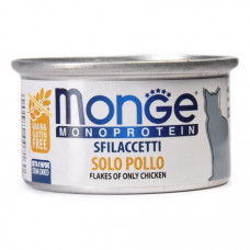 Monge Monoprotein Solo Pollo хлопья из курицы 80г , Монж