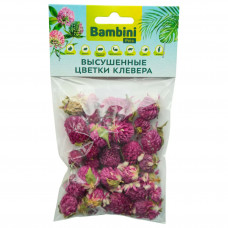 Bambini Pets Лакомство Bambini Pets высушенные цветы клевера, 10 гр.