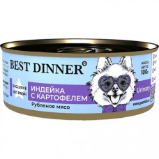 Best Dinner конс.100г д/соб URINARI Индейка с картофелем