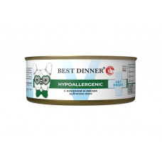 Best Dinner корм для собак и щенков при пищевой аллергии или непереносимости С КОНИНОЙ И РИСОМ 100гр