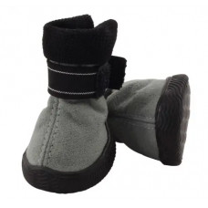 Ботинки TRIOL Универсал для собак серые (арт. YXS144-2) р. S