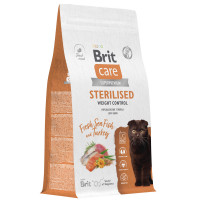 Brit Брит Care Cat Sterilised Weight Control 1,5кг Морск.рыба и Индейка д/стер.кош, Контр.веса