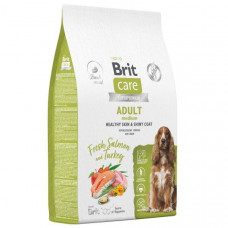Brit Брит Care Dog Adult M Healthy Skin&Shiny Coat Лосось и Индейка д/взр.соб. ср. пород, 3 кг
