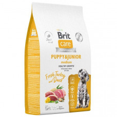 Brit Брит Care Dog Puppy&Junior M Healthy Growth 12кг Индейка и Утка д/щенк. ср. пород