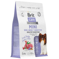 Brit Care Mini Superpremium Dog adult sensitive с индейкой и ягненком для взрослы собак мини пород, 1,5 кг