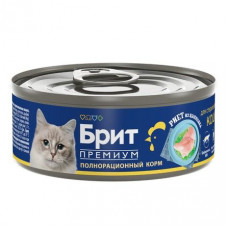 Brit Premium Риет из цыпленка для стерилизованных кошек, 100 г