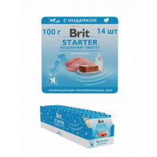 Brit premium, Воздушный паштет для щенков, STARTER, 100г,