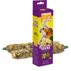 Rio Sticks палочки д/попугаев 2шт Мед и орехи