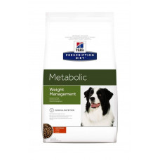 Hill's Prescription Diet Metabolic 4кг Weight Management для собак при избыточном весе и проблемах с метаболизмом