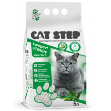 CAT STEP Compact White Aloe Vera, 5 л