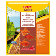Sera Goldy Основной хлопьевидный корм для золотых рыбок и других холодноводных видов рыб 12 гр