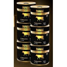 Четвероногий Гурман 240г д/соб.конс. Голден Говядина натуральная в желе