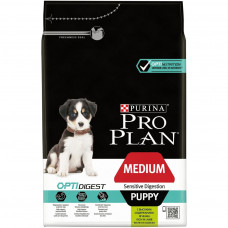 Pro Plan Medium Puppy 12 кг с ягненком чувствительным пищеварением, Проплан для щенков