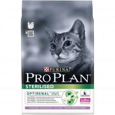 Pro Plan Sterilised Turkey 10кг для стерилизованных кошек с индейкой, Проплан для кошек