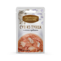 Дер.лак-ва д/кош суп из тунца с лососем и гребешком 35г