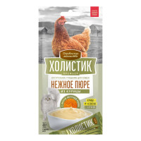 Деревенские лакомства Холистик Премьер д/кош Нежное пюре из курицы с икрой