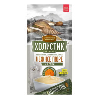 Деревенские лакомства Холистик Премьер д/кош Нежное пюре из утки с икрой
