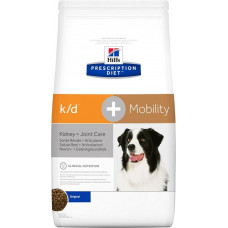 Hill’s Prescription Diet K/D + Mobility 12кг Kidney + Joint Care для взрослых собак при заболеваниях почек и проблемах с суставами