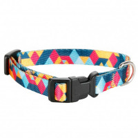 Dog&Vogue Ошейник Dog&Vogue Shape капроновый цветной 1,5 см