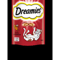 Dreamies лакомые подушечки Индейка 140 гр