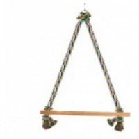 Triol Игрушка для птиц"Веревочные качели",430*300мм