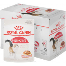 Royal Canin Instinctive 85 г паучи для кошек: 1-10лет (соус) , Роял Канин для кошек