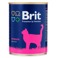 Brit с ягненком для котят 340 гр, брит консервы для котят