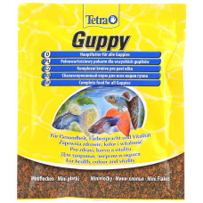 Tetra Guppy 12гр Мини хлопья, для всех видов гуппи