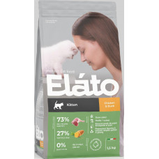 Elato Holistic корм 1,5 кг для котят с курицей и уткой