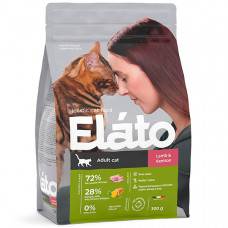 Elato Holistic корм для взрослых кошек 300гр с ягненком и олениной