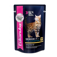 EUKANUBA старше 7 лет курица в соусе 85 г