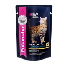 EUKANUBA старше 7 лет курица в соусе 85 г