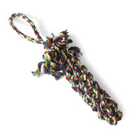 Triol Игрушка для собак"Веревка плетеная косичка",380мм