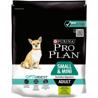 Pro Plan Small & Mini Adult 700г с ягненком для чувствительного пищеварения собак мелких и миниатюрных пород, Проплан для собак