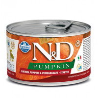 Фармина N8D Dog Pumpkin Консервы кур. и гранат стартер мини 140гр