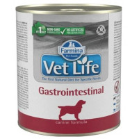 Farmina Vet Life Gastrointestinal для собак при болезнях ЖКТ 300гр ж/б