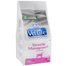FARMINA Vet Life Struvite Management для собак с уролитами в нижних отделах мочевыводящих путей со вкусом курицы 2 кг