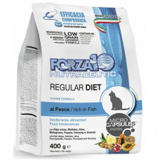 Forza10 Cat Regular Diet pesce 400гр Диетический Корм для взр/кошек из океан/рыбы