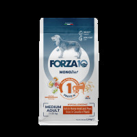 Forza10 Med Diet Low Grain Cav pis 1,5кг Диетический корм для взрослых собак средних пород из конины