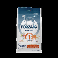 Forza10 Med Diet Low Grain Cav pis 1,5кг Диетический корм для взрослых собак средних пород из конины