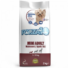 Forza10 Mini Adult Maint agn/riso 2кг Корм для взрослых собак мелких пород из ягненка с рисом 