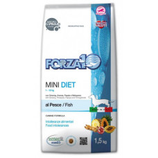 Forza10 Mini Diet pesce 1,5 кг Диетический корм для взрослых собак мелких пород