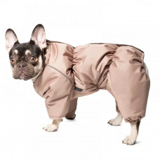 Gamma 12212138 Комбинезон зимний Французский бульдог бежевый S, 35см