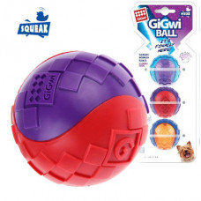 GiGWi Мяч с пищалкой резина 5см 3шт