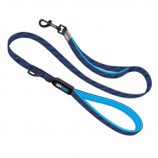 GIGwi Поводок для собак JOYSER Walk Base Leash L синий с голубым